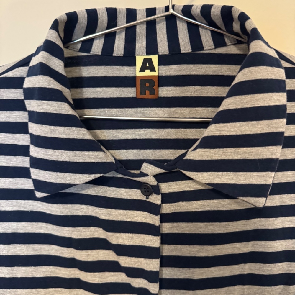 Almond Rocks Stripe Buttonup - Picture 6 of 7